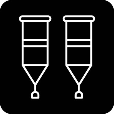 Laboratuvar Test vektör simgesi