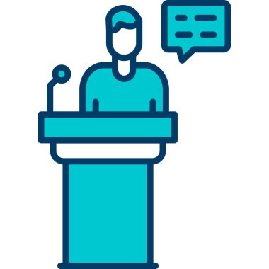 hoparlör vektör illüstrasyonu