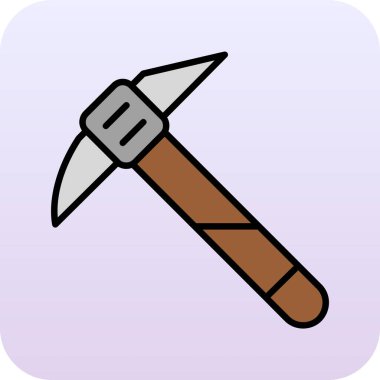 Tek izole bıçak simgesinin vektör illüstrasyonu