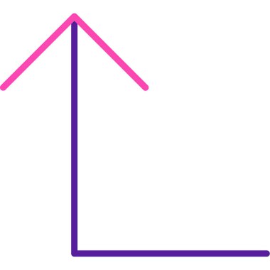 çubuk grafik. Web simgesi tasarımı illüstrasyonu