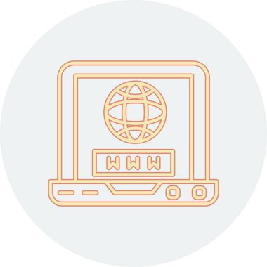 Seo simgesinin vektör illüstrasyonu