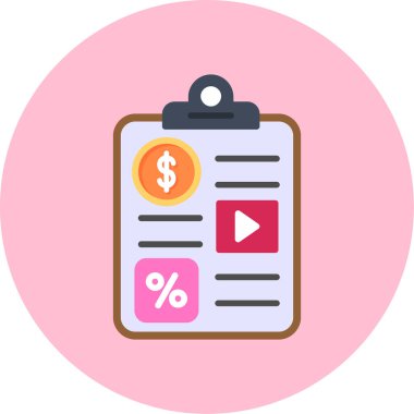 Modern bir simgenin vektör illüstrasyonu