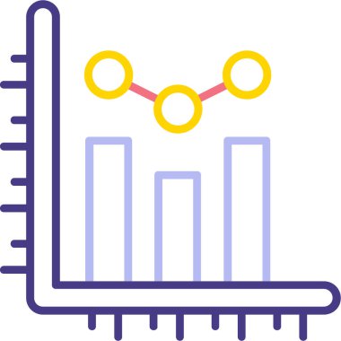 analitik grafik çizelgesi simgesi