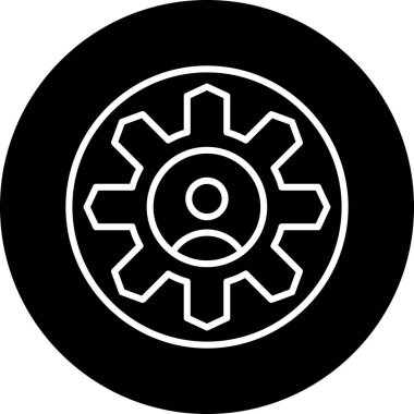 Simge Moda Biçimi İzole Arkaplanda Ayarlanıyor