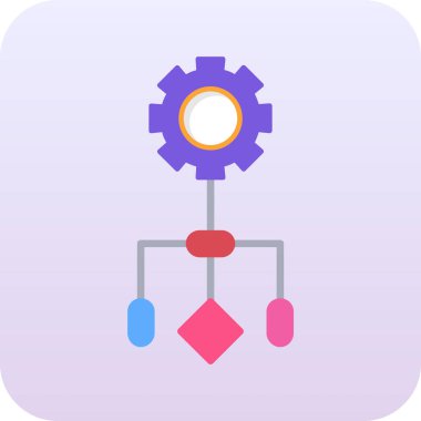 Modern b 'nin vektör illüstrasyonu