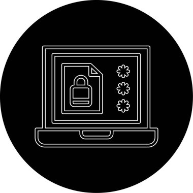 Seo simgesinin vektör illüstrasyonu