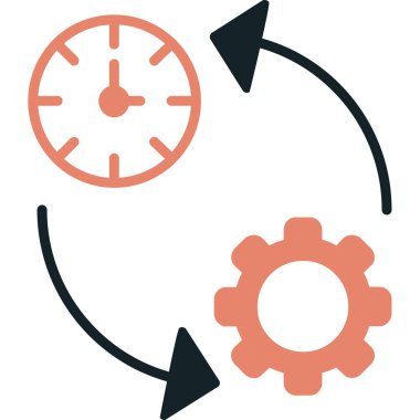 Teçhizat Web simgesi basit illüstrasyon