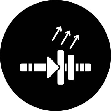 Okların vektör illüstrasyon simgesi