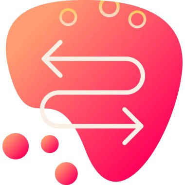 Beyaz arka planda izole edilmiş yıldırım ikonlu renkli beyin. Soyut çember ve yıldırım işareti. vektör.