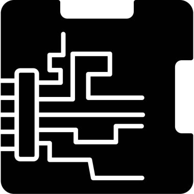 seo modern simgesinin vektör illüstrasyonu