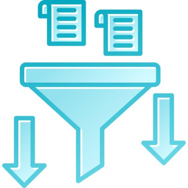 Veri merkezi simgesine sahip oklar