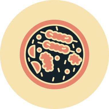 Çember düğmesi simgesinin çizimi