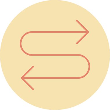 ok simgesi vektör illüstrasyonu