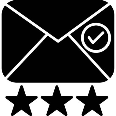 vektör yıldız simgesi, basit illüstrasyon