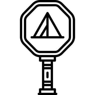 Yol tabelası. Basit tasarım