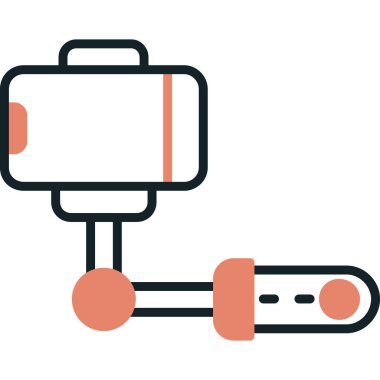 kablo bağlantısı simgesi - taslak biçimi