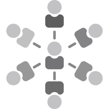 insanlar grup simgesi katı bir şekilde