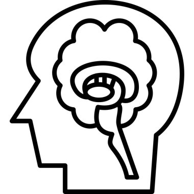 İnsan beyni zihin simgesi