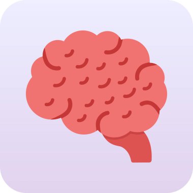 Beyin vektör simge işareti simge vektör çizim kişisel ve ticari kullanım için..