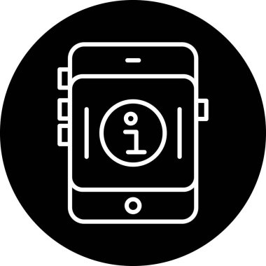 Telefon simgesi vektör illüstrasyonu