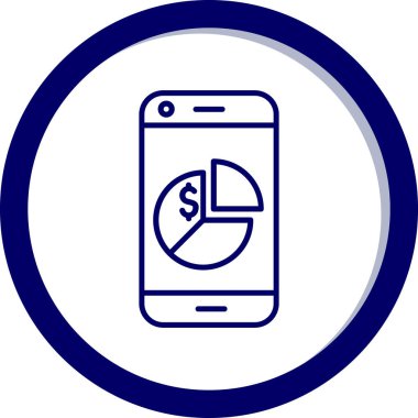 vektör cep telefon simgesi