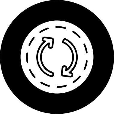 ok simgesi vektör illüstrasyonu