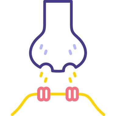 Modern bir gaz yakıcı simgesinin vektör illüstrasyonu