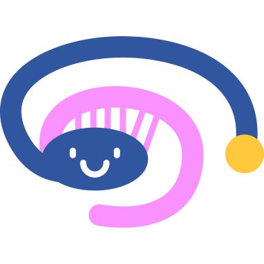 Göz. Web simgesi basit illüstrasyon