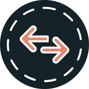 ok yönü sağ simgesi - taslak biçimi