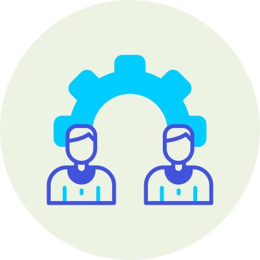 Modern simgenin vektör illüstrasyonu