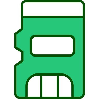 pil vektör illüstrasyonu