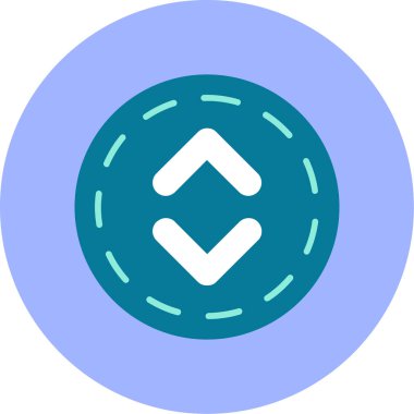 Bozuk para. Web simgesi basit illüstrasyon