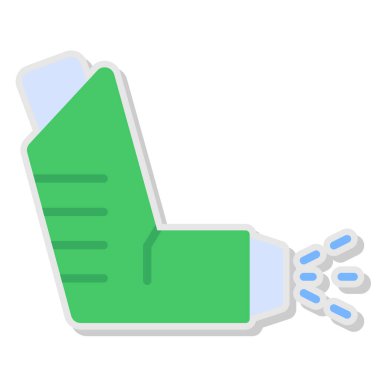 Kağıt yapıştırması simgesi vektör illüstrasyon tasarımı olan bir el