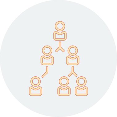 İnsan simgesinin vektör illüstrasyonu