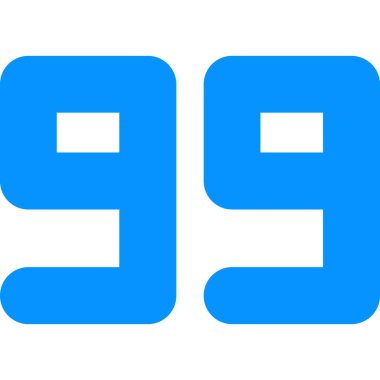 Mavi renkte 998 numara..