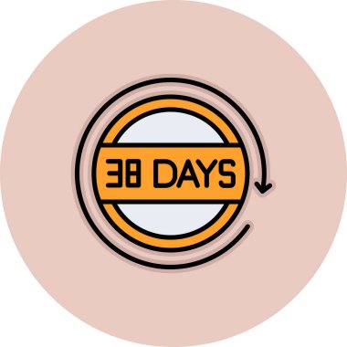 Modern 3 b simgesinin vektör illüstrasyonu