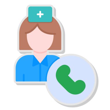 çağrı merkezi vektör simgesi