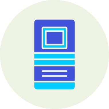 Kitap simgesinin vektör illüstrasyonu