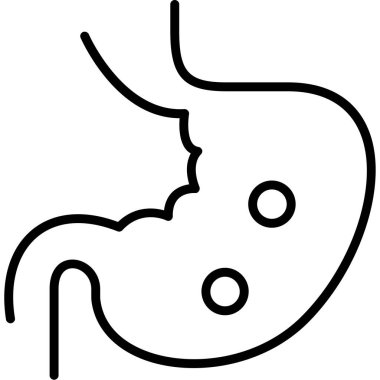 bebek mide ikonu, taslak biçimi