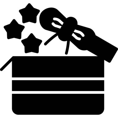 Katı biçimli hediye simgesi