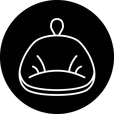 Gıda simgesinin vektör illüstrasyonu