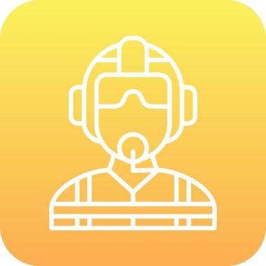 Maske takan Avatar erkek.