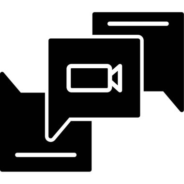 Sohbet baloncuğunun vektör çizimi