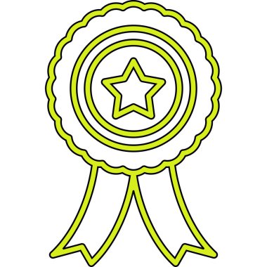 rozet ödülü renk özet vektörü