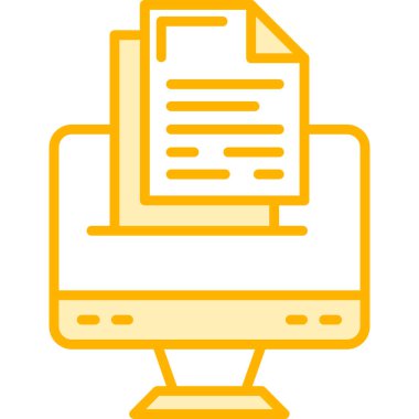 dosya belge vektör simgesi