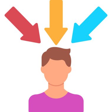 ok simgesi olan baş