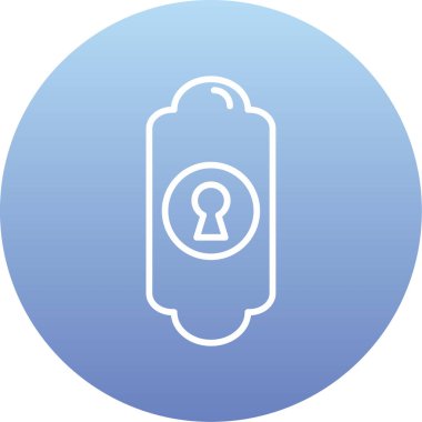 Bir torba su simgesinin vektör illüstrasyonu