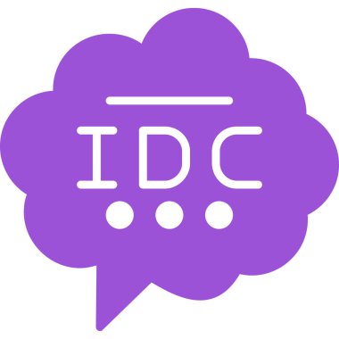 Konuşma simgesi, vektör illüstrasyonu