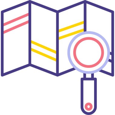 Kitap. Web simgesi basit illüstrasyon