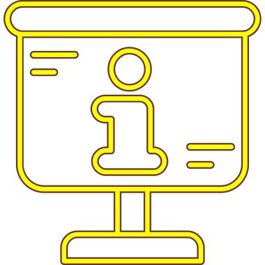 Çizgi film adamının vektör çizimi